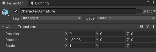 Récupération du rig dans Unity 3D
